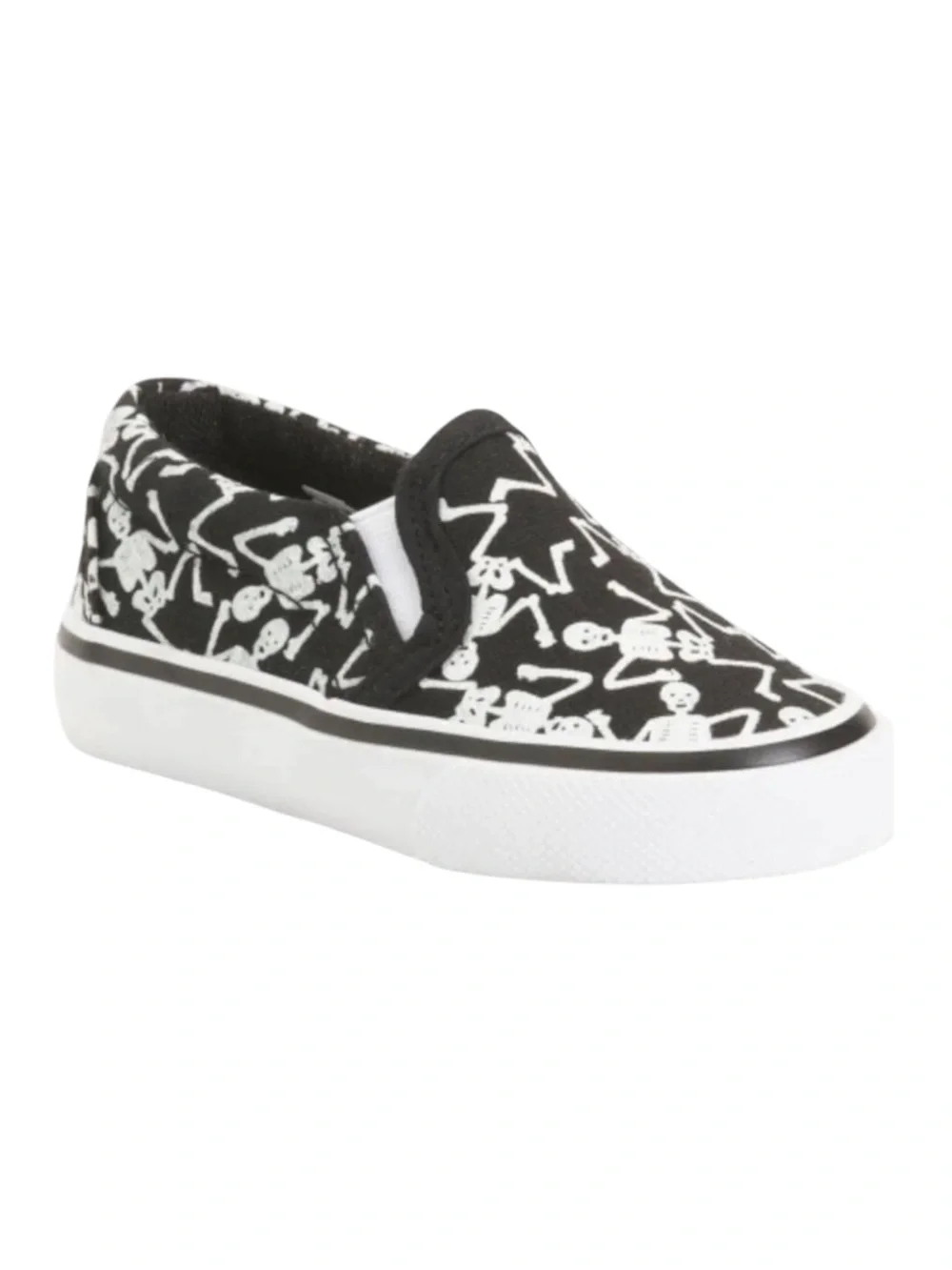 new Tommy Bahama ☠︎︎ Skeleton Print Slip On Sneakers ☠︎︎ Glow in the Dark ☠︎︎ 5